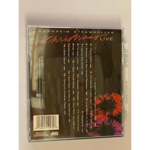 Mannheim Steamroller Christmas Live CD. American Gramaphone. Chip Davis - Picture 3 of 3